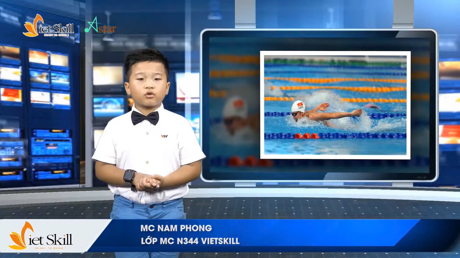 LỚP MC NHÍ NO1 A STAR | HV NAM PHONG