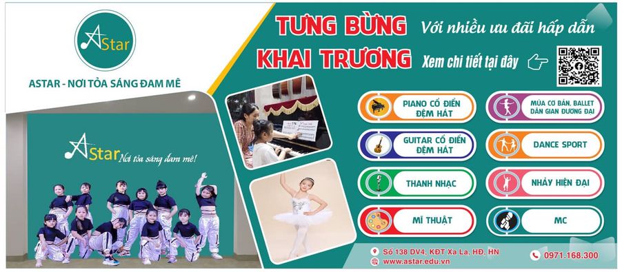 Khai trương Trung tâm nghệ thuật Astar