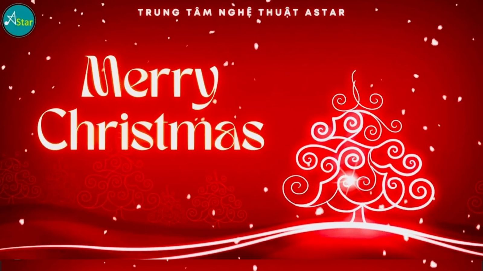 Merry Christmas - Trung tâm Nghệ thuật A Star